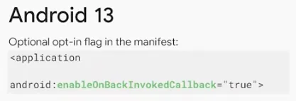 Back Button